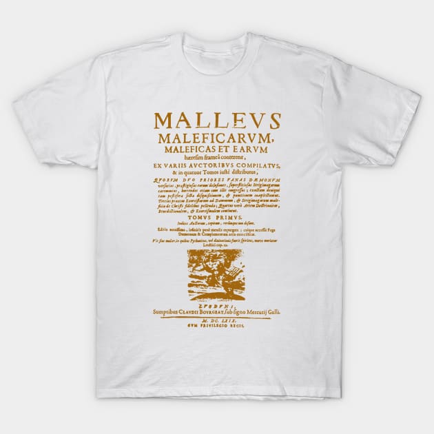 malleus maleficarum T-Shirt by alvalferca